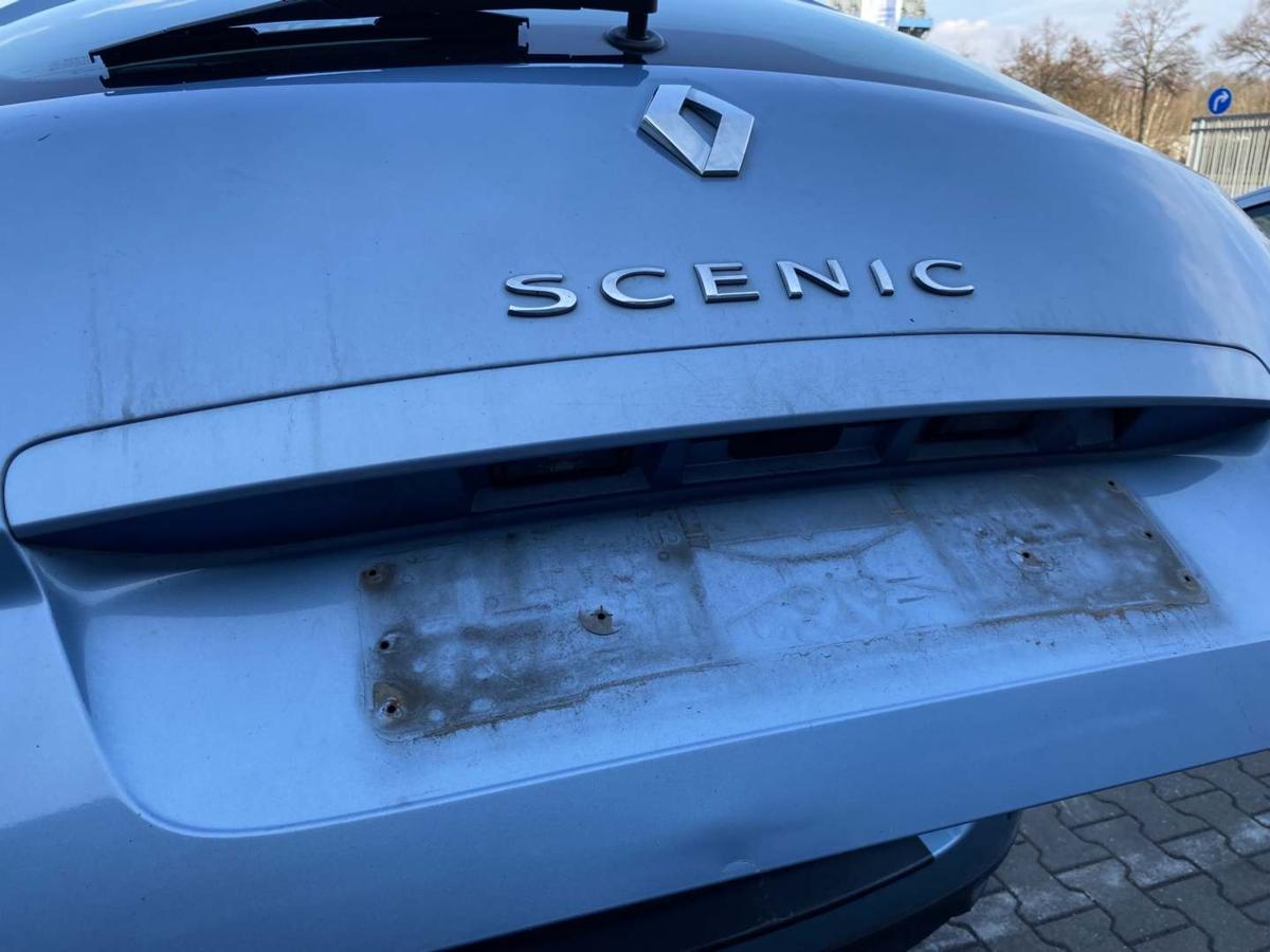 Renault Grand Scenic 3 original Heckklappe mit Heckscheibe 7-Sitzer Terpa Hellblaumetallic Bj.2011